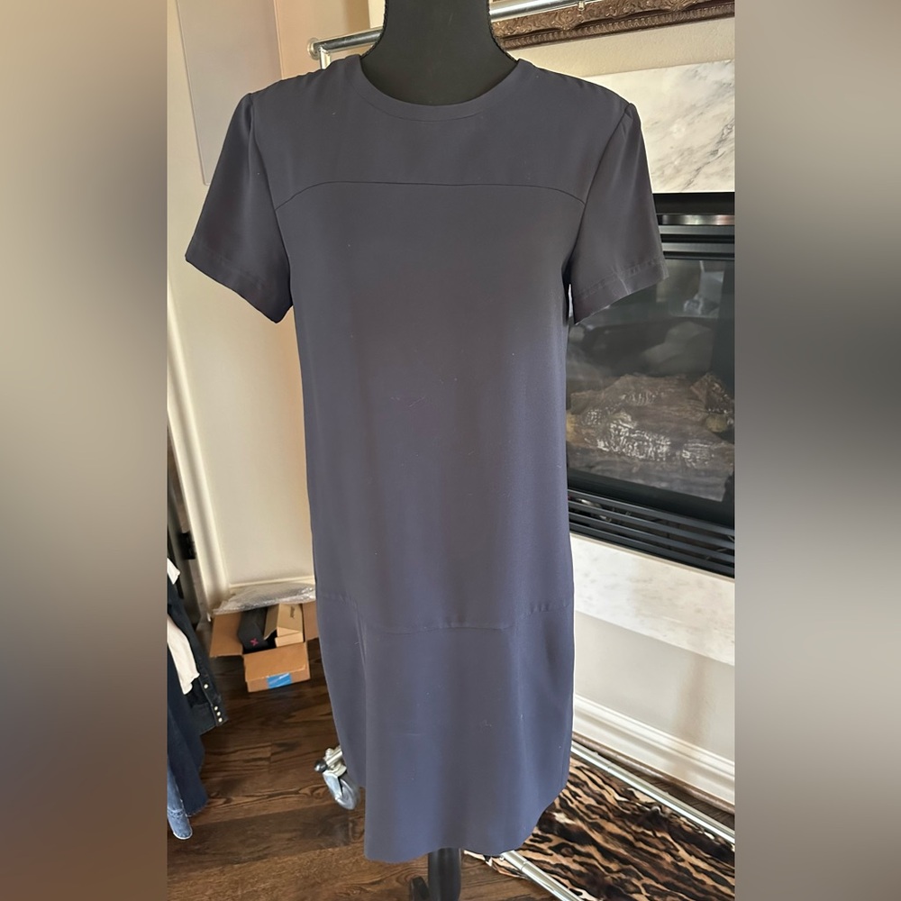 Navy Sheath Dress